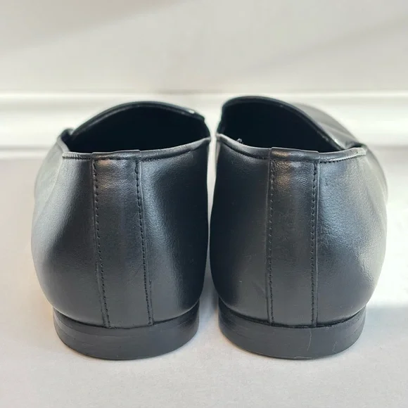 Thursday Boot Company Eden Full Grain Leather Classic Black Slip-on Loafers 6.5 - Picture 5 of 14